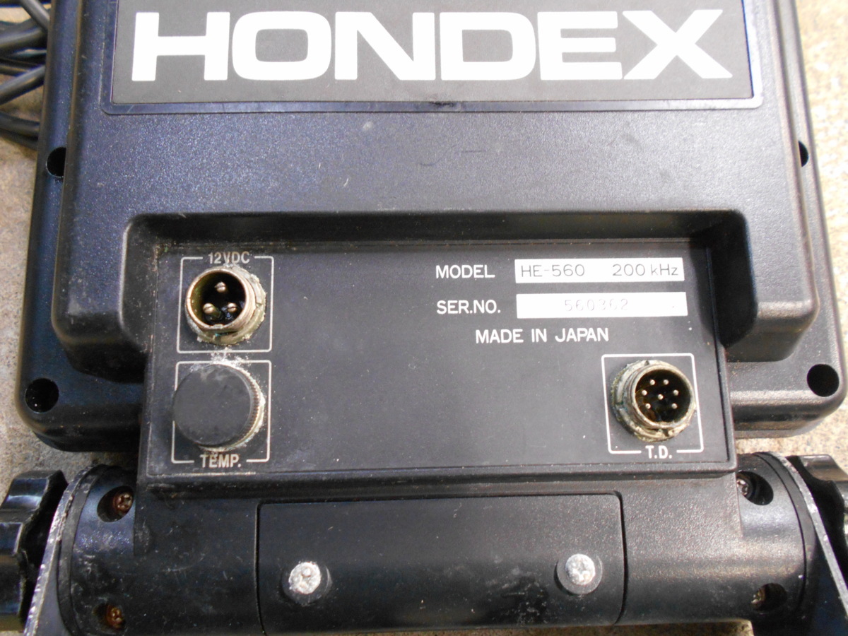 20-505 HONDEX/ホンデックス (本多電子㈱) 魚群探知機 /魚探 20-505 HONDEX/ホンデックス (本多電子㈱) 魚群探知機 /魚探