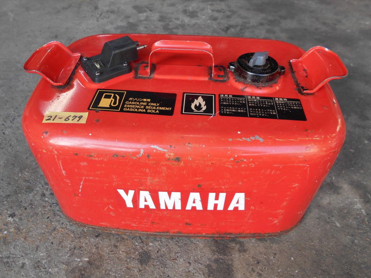 21-679 Yamaha engine corporation YAMAHA/ Yamaha outboard motor for fuel tank ( steel made ) approximately 20L pleasure boat, japanese boat, yacht, reserve tank etc. 