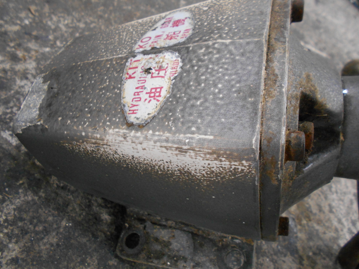 20-314 KITAKO （北川工業㈱） 油圧操舵機 ステアリング付 油圧ハンドル、パワステ 中古品_画像3