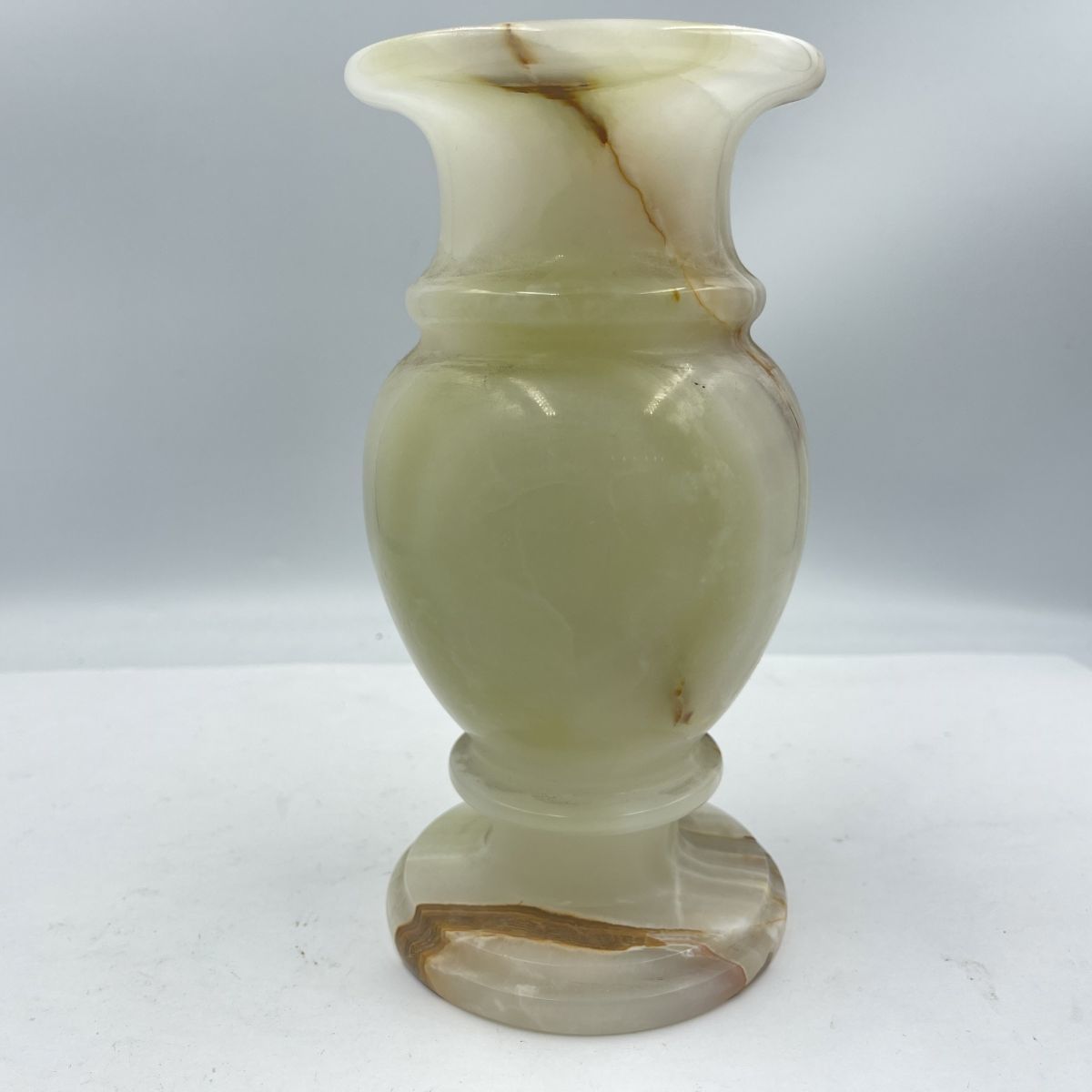 ファクトリーアウトレット PASSED BIGBA 大理石 瑪瑙 メノウ 花瓶 