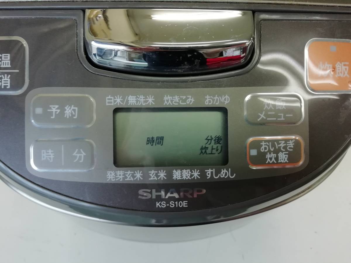 ☆◇【USED】シャープ ジャー炊飯器 KS-S10E-S SHARP 2011年製 100
