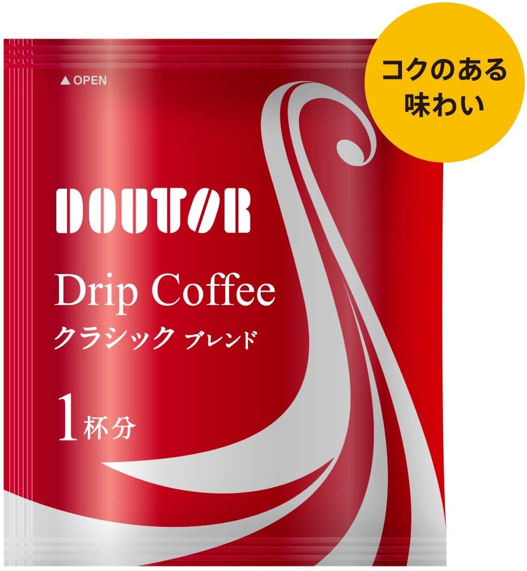 【ドリップコーヒー３箱】ドトールコーヒー クラシックブレンド 100P×３■レギュラーコーヒー ドリップパック