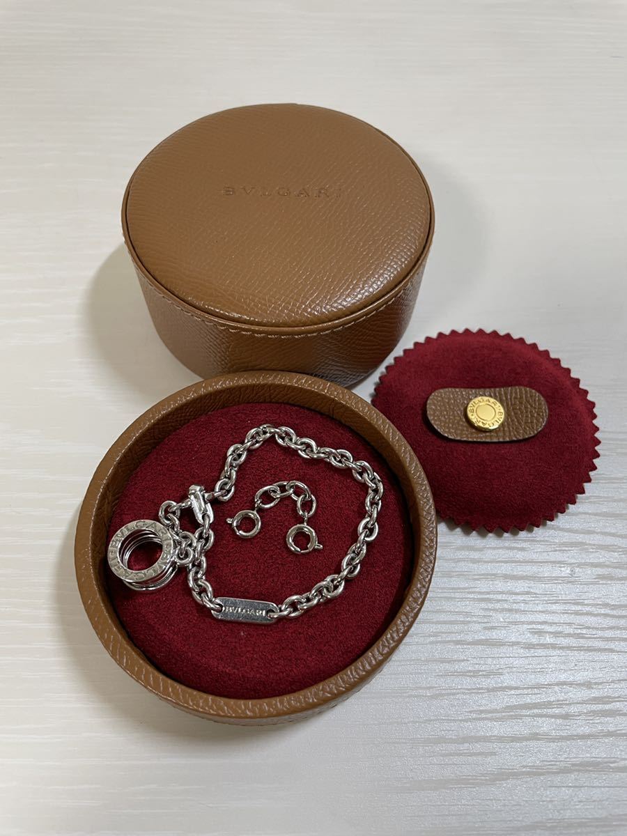 美品】 ブルガリ ビーゼロワン ブレスレット シルバー925 BVLGARI B