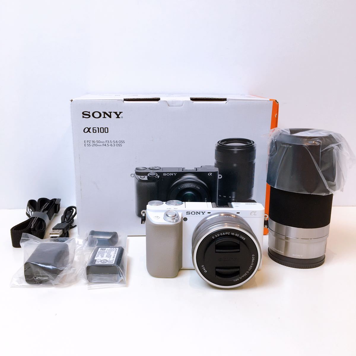 25【未使用】SONY ソニー ミラーレス一眼レフカメラ α6100 ILCE-6100Y