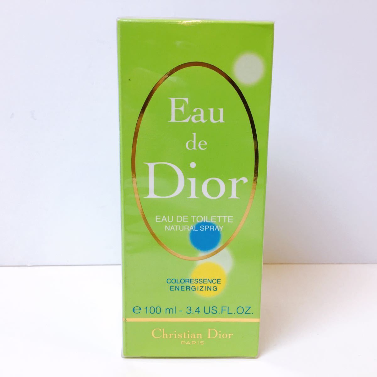 14【未使用】Christian Dior Eau de Dior ディオール ENERGIZING エナ