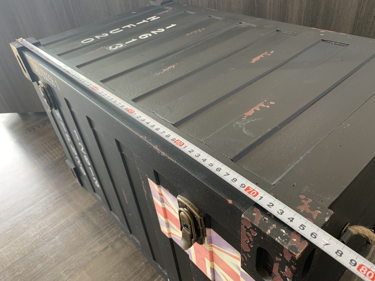 ☆おしゃれ 収納 コンテナボックス 木製 サイズ 特大 /おもちゃ箱 BOX 棚 レトロ 壁 道具 ウッド 小物 椅子 インテリア 本棚 8