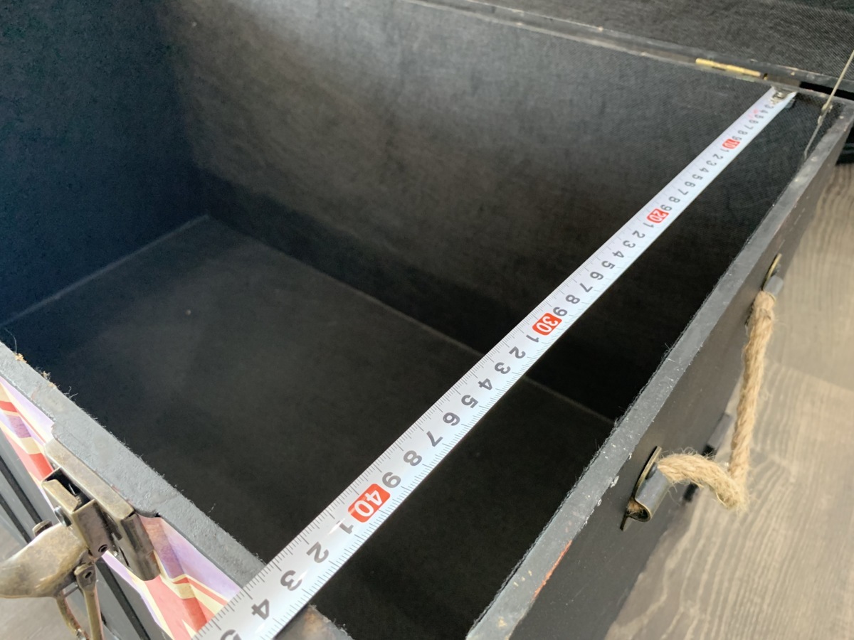 ☆おしゃれ 収納 コンテナボックス 木製 サイズ 特大 /おもちゃ箱 BOX 棚 レトロ 壁 道具 ウッド 小物 椅子 インテリア 本棚 7