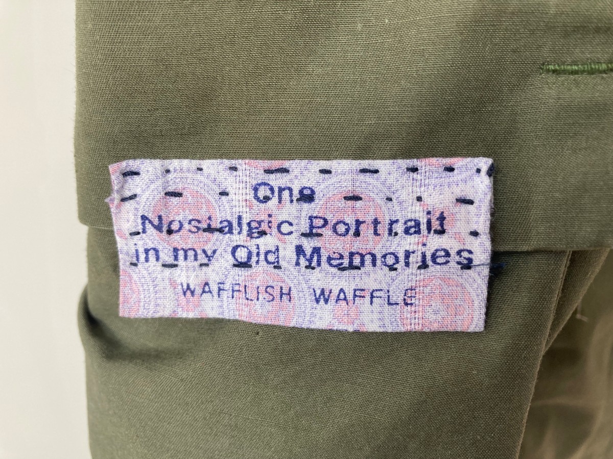 Wafflish Waffle（ワッフリッシュワッフル）膝丈ミリタリースカート