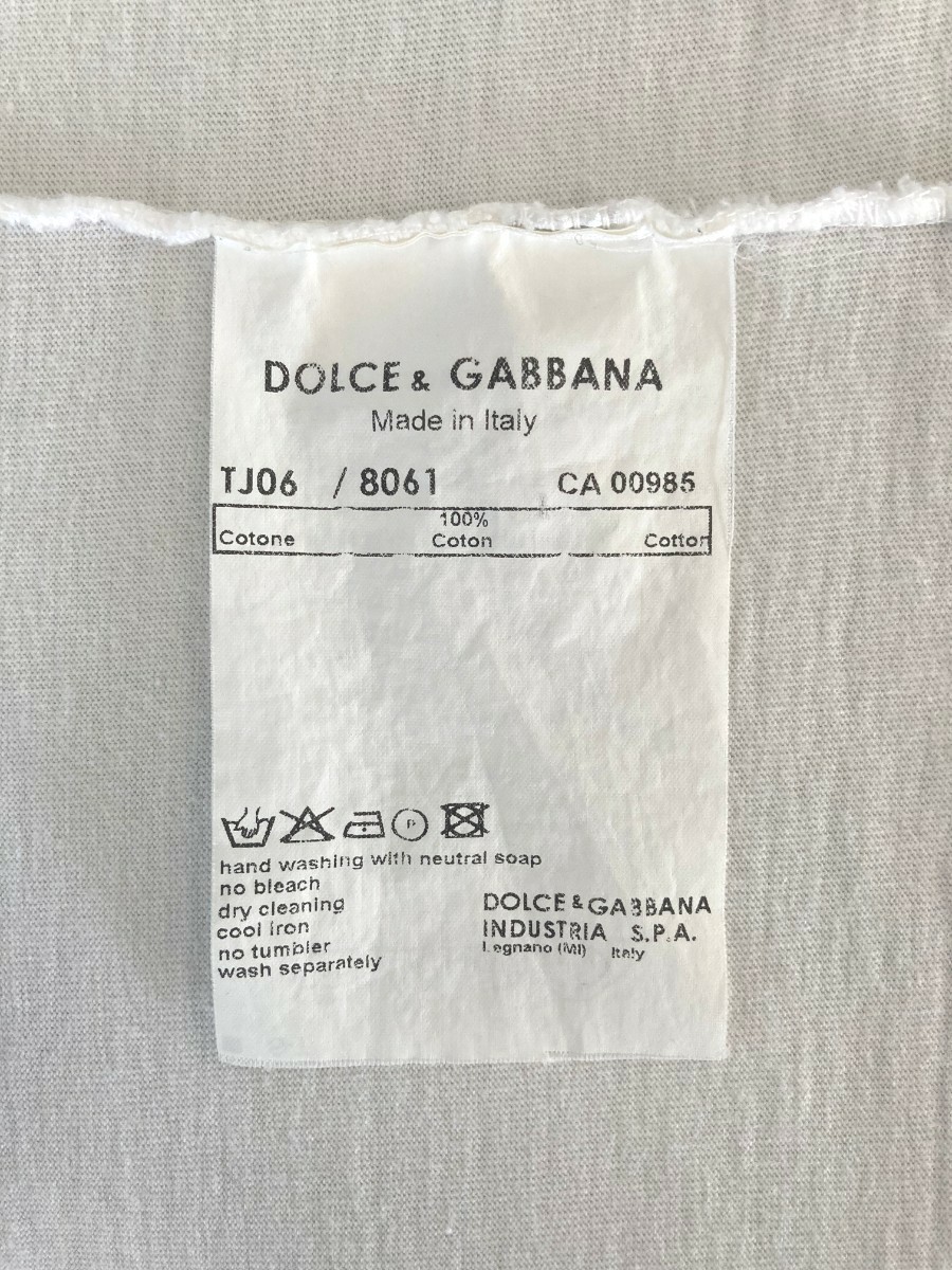 DOLCE&GABBANA “D&G”（ドルチェ&ガッバーナ）タンクトップ M