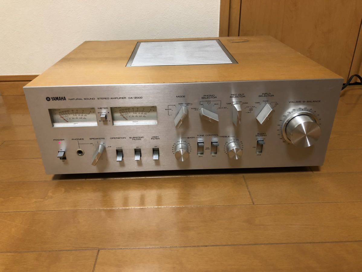 プリメインアンプ YAMAHA CA-2000 動作品-