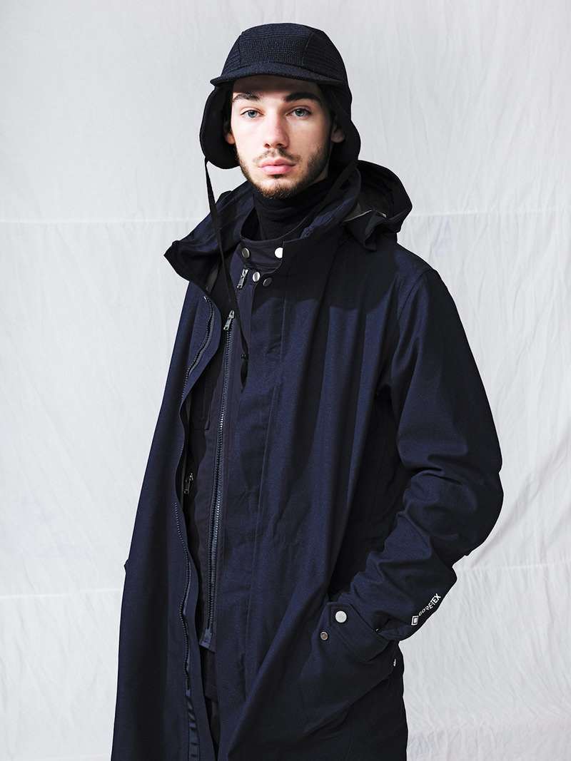 定価9.8万 19AW nonnative SCIENTIST COAT N/P TWILL WITH GORE-TEX 3Lノンネイティブ ゴアテックス ナイロン コート マウンテンパーカー_画像2