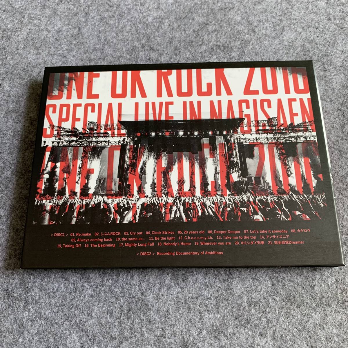 LIVE DVD 『ONE OK ROCK 2016 SPECIAL LIVE IN NAGISAEN』2枚組DVD