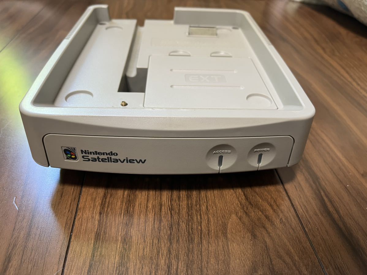 ★美品 起動確認済 サテラビュー BS-X 8Mメモリーパック 対応ソフト「鮫亀」付 Satellaview snes samegame st.giga NINTENDO 任天堂 SFC_画像2