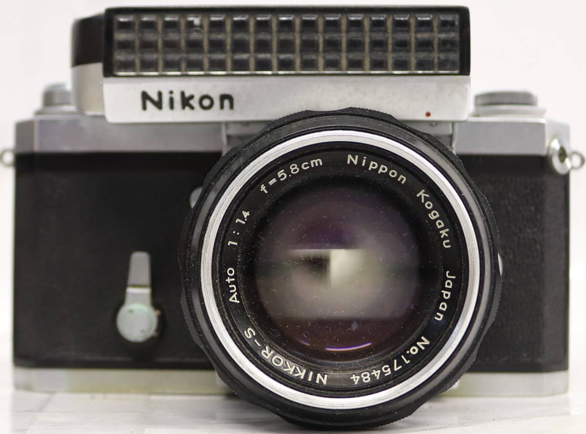 [No.640] Nikon камера Nikon F NIPPON KOGAKU TOKYO * необходимо изображен на фотографии * необходимо информация раздел ссылка 