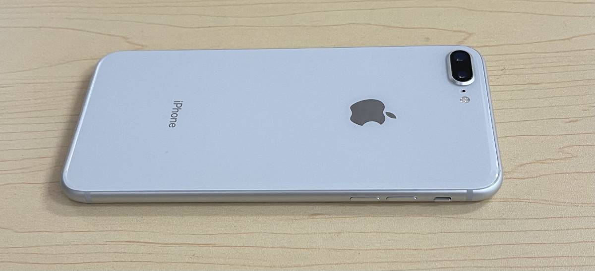 動作確認済み SIM フリー iphone8 Plus ホワイト 64GB Au simロック