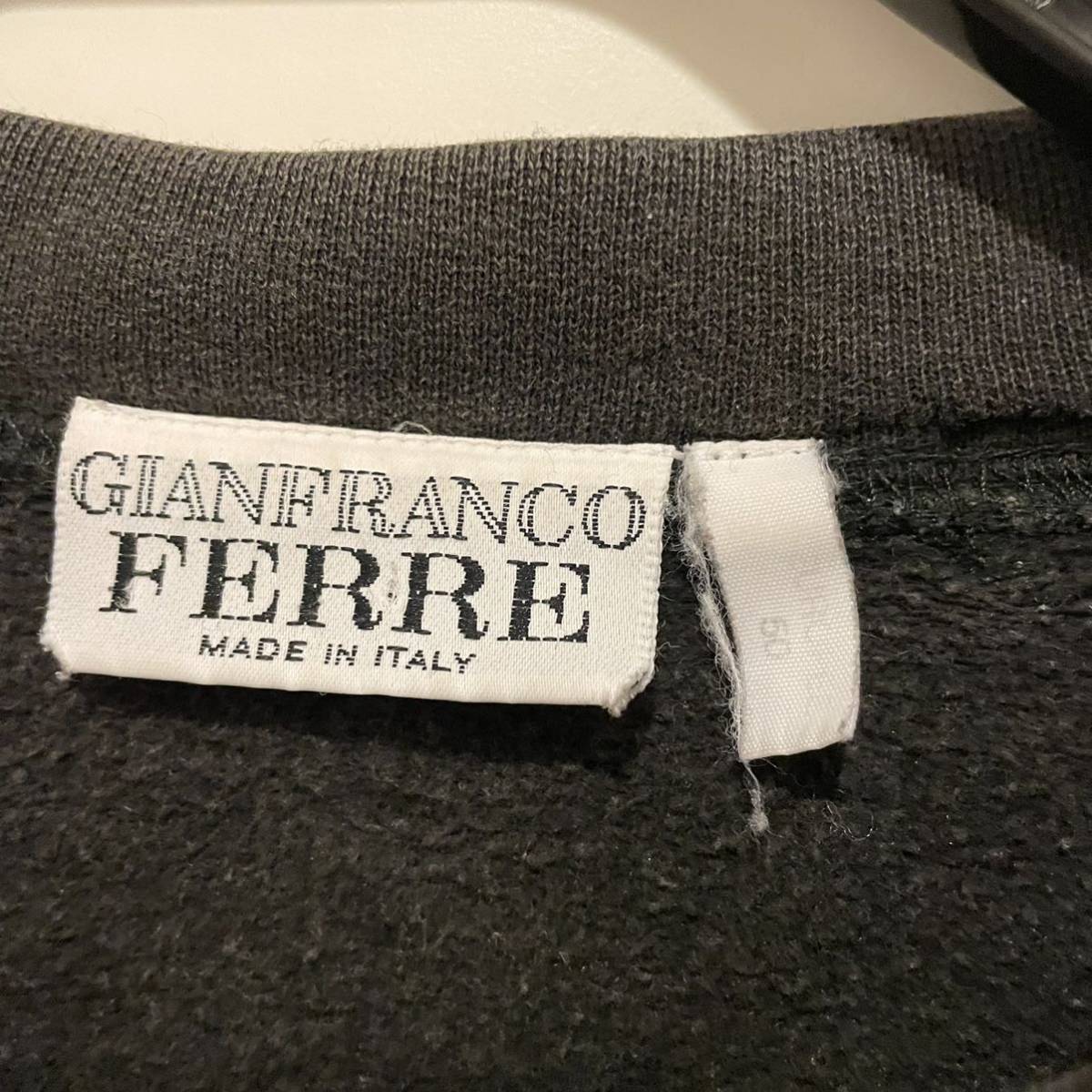 80s Italy made GIANFRANCO FERRE design sweat size 50 Gianfranco Ferre Vintage 