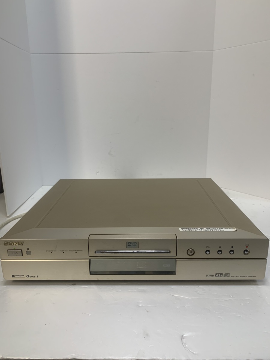 4895　SONY DVDレコーダー RDR-A11 　ジャンク　中古_画像1