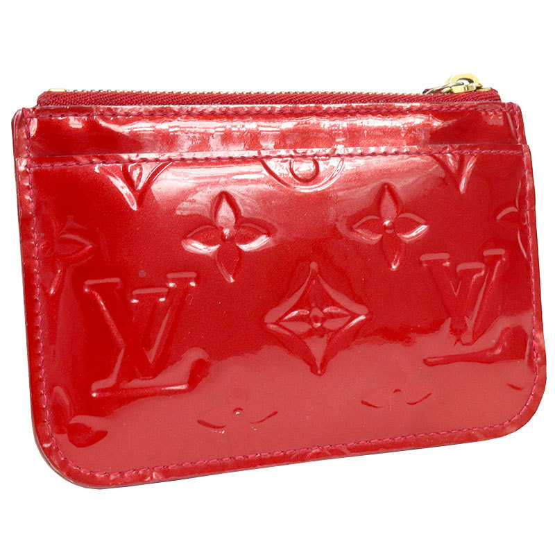 ルイ・ヴィトン LOUIS VUITTON ポシェットクレ NM M93559 レッド キー