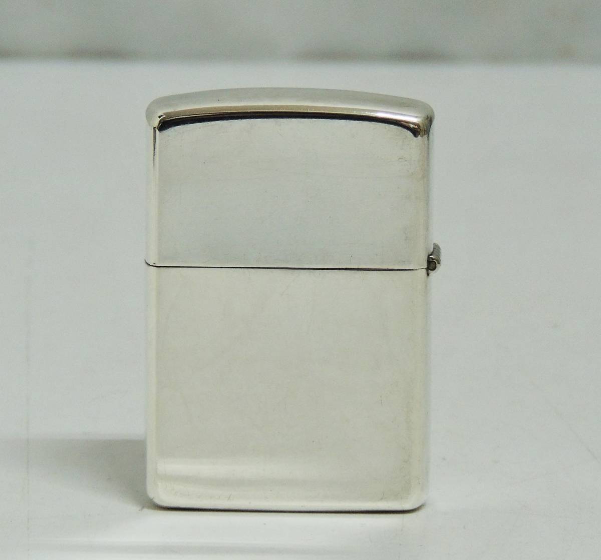 最も Zippo ライター 斜体 スターリングシルバー ビンテージ レトロ