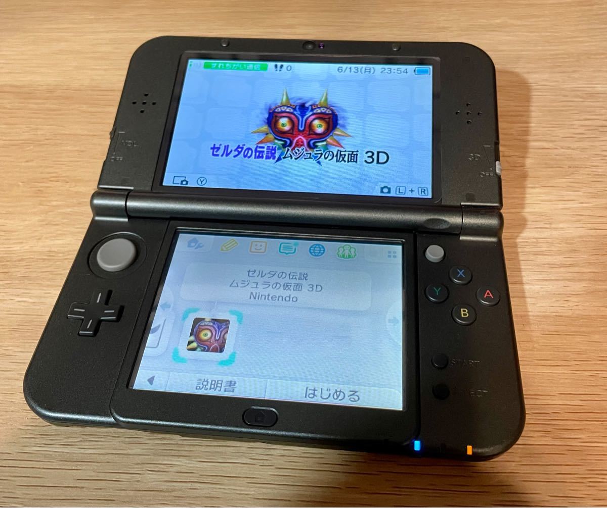 美品】Newニンテンドー3DS LL ゼルダの伝説 ムジュラの仮面3D パック