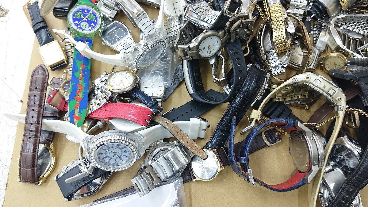 ●【まとめ売り】ブランド腕時計 セイコー シチズン カシオ ジャンク品 約8Kg【10761928】_画像3