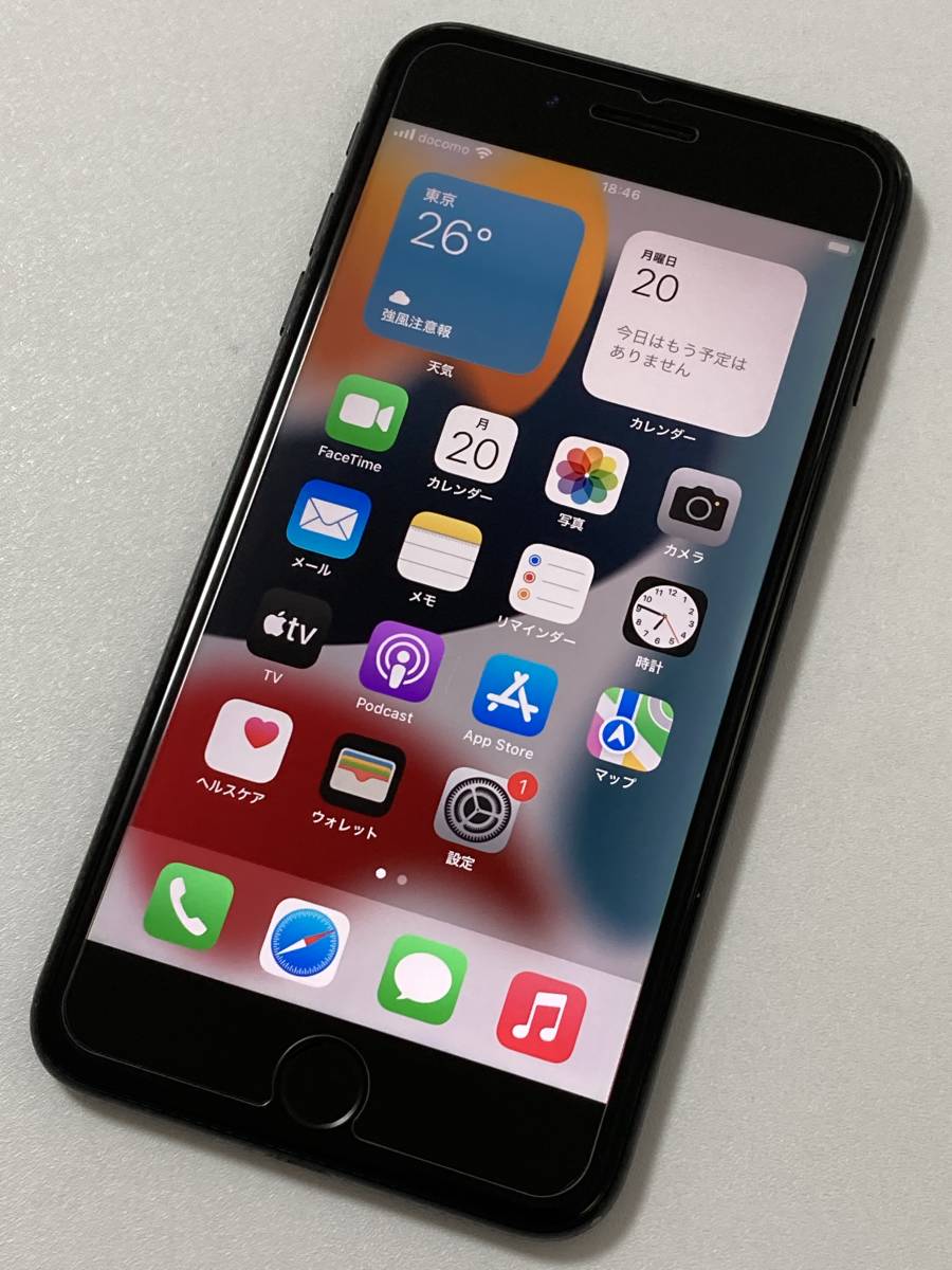 SIMフリー iPhone7 Plus 128GB Jet Black シムフリー アイフォン7