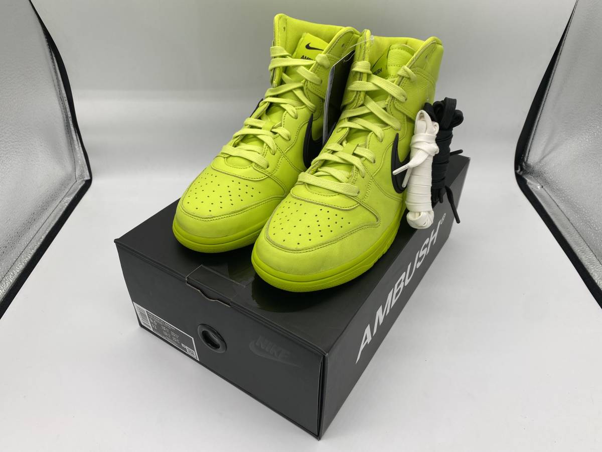 ダイゾー ナチュラル 新品 NIKE DUNK HIGH × AMBUSH BLACK 27.5cm