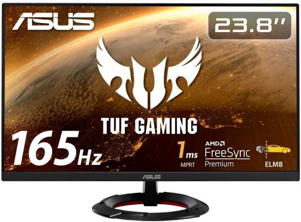 ASUS TUF Gaming VG249Q1R ゲーミングモニター 23.8型 フルHD(1920x1080) IPS 1ms応答速度 FreeSync Premium Shadow Boost スティーブマデンショートブーツ ハイヒール 花柄刺繍 ローズフラワー