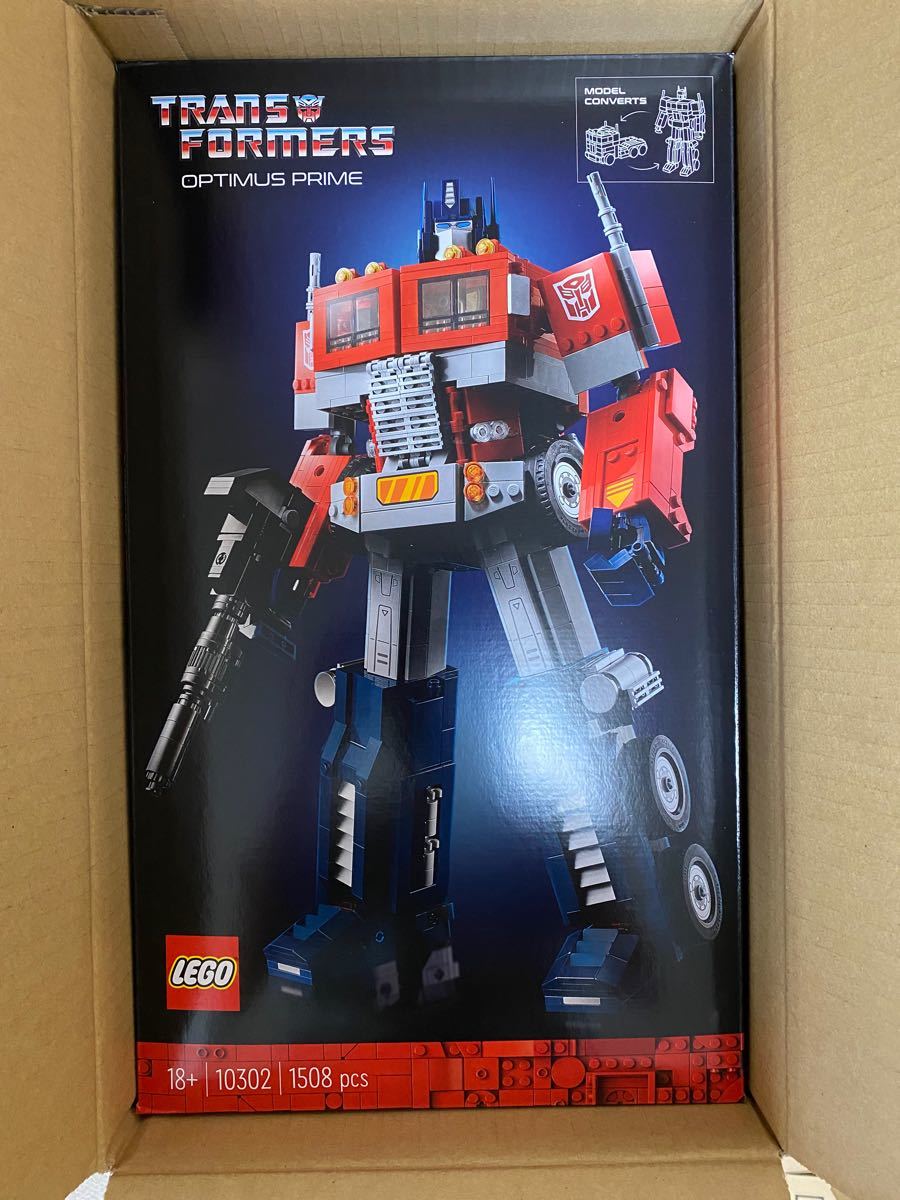 新品未開封】 レゴ トランスフォーマー 10302 オプティマスプライム