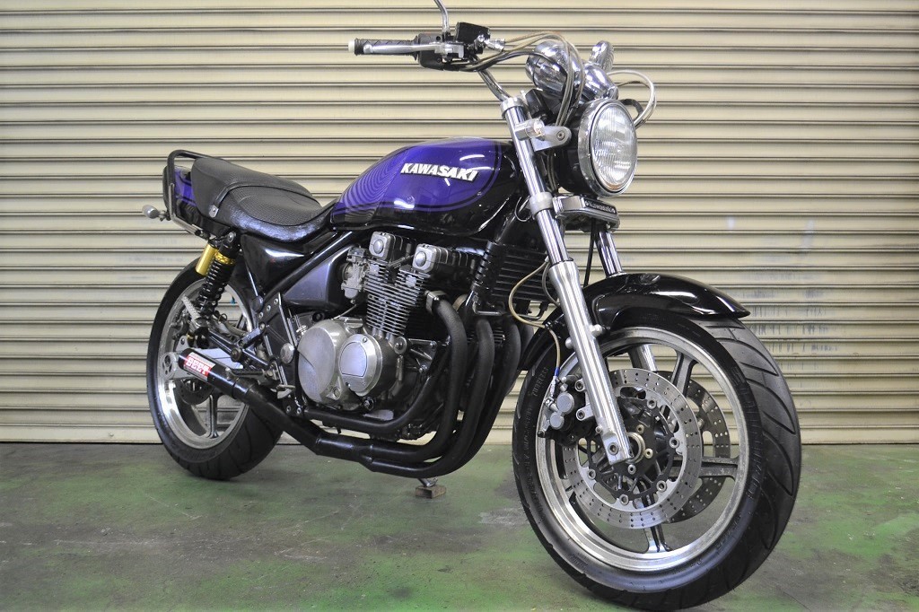 検付 kawasaki ゼファー400 C7 最終型 火の玉 タイヤ新品 検付 kawasaki ゼファー400 C7 最終型 火の玉 タイヤ新品