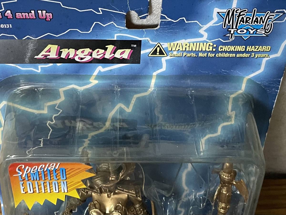 即決・未開封・スポーン・ウルトラ・アクションフィギュアシリーズ・Angela(ゴールドVer.) -アンジェラ- SPAWN -スポーン-_画像3