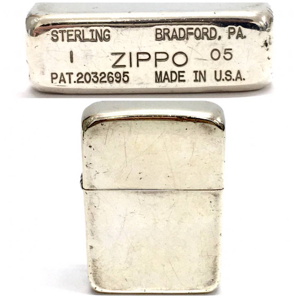 Zippo(ジッポー) 1941年レプリカ ハイポリィッシュ 純銀(スターリング