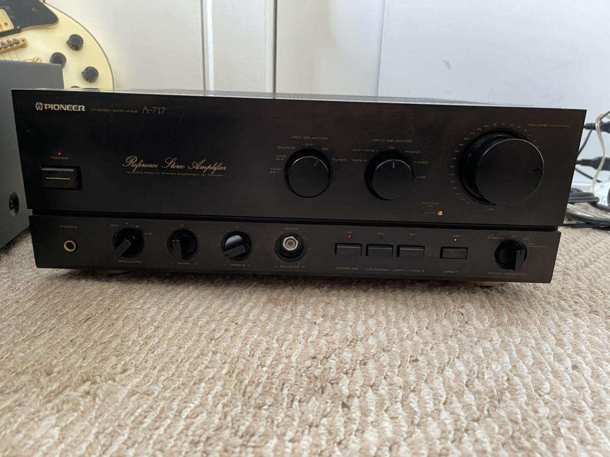 PIONEERパイオニア A-717 プリメインアンプ 通電OK 音出OK www.esole.eu