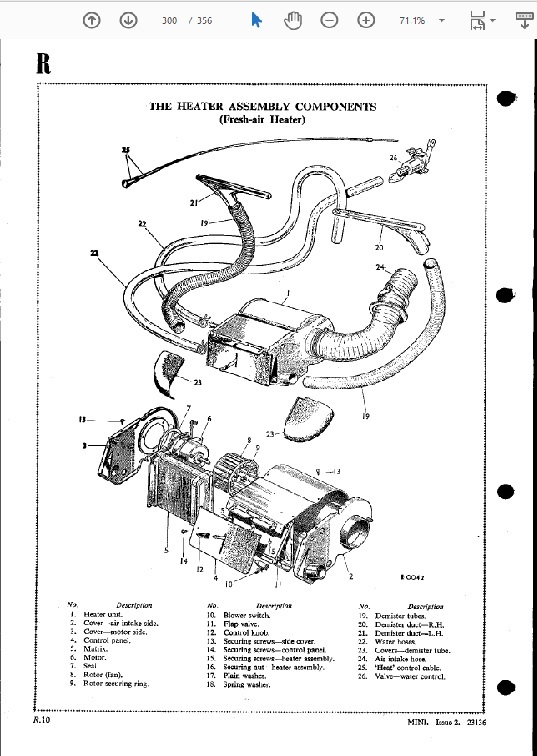 MINI　ミニ（1961-2000） ワークショップマニュアル&配線図 整備書_画像8