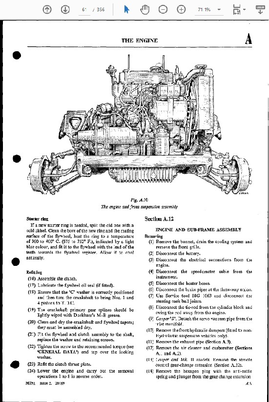 MINI　ミニ（1961-2000） ワークショップマニュアル&配線図 整備書_画像3