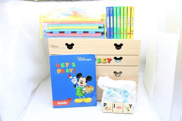 良品 2020年9月購入 DWE ディズニー英語システム レッツプレイセット