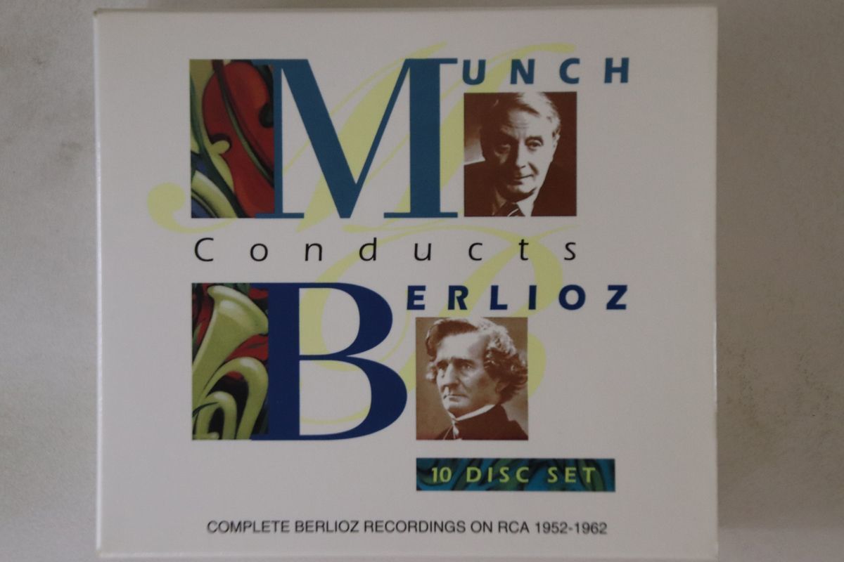 【年中無休】 Munch CD 10discs Berlioz /01100 VICTOR BVCC813847 Conducts Berlioz Munch その他