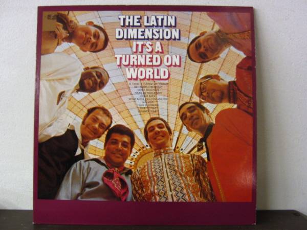 LP THE LATIN DIMENSION / It's A Turned on World / 再発盤 5枚以上で送料無料_画像1