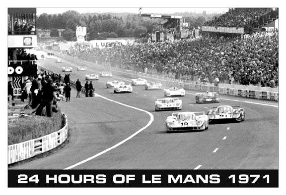 * poster //START!/24 HOURS OF LE MANS 1971/The Speed Marchamts Collection