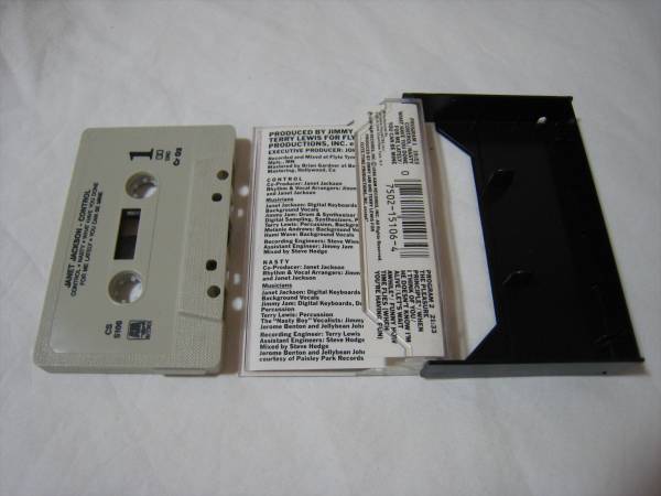 [ cassette tape ] JANET JACKSON / CONTROL US version Janet * Jackson control 