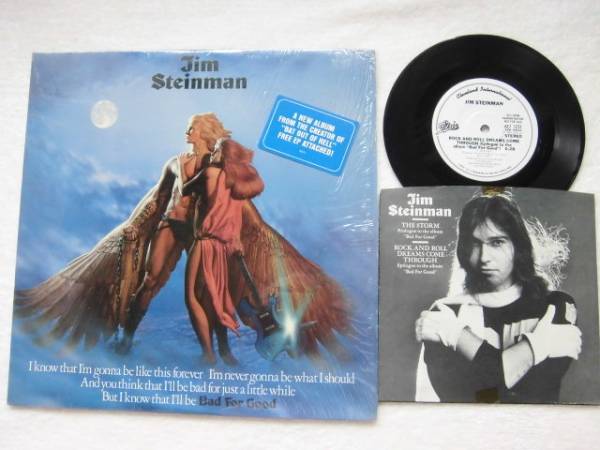 7インチ付/美品放出！Jim Steinman / Bad For Good / Todd Rundgren_画像1