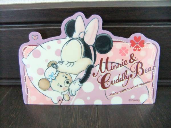  Disney minnie kado Lee Bear наклейка стикер 