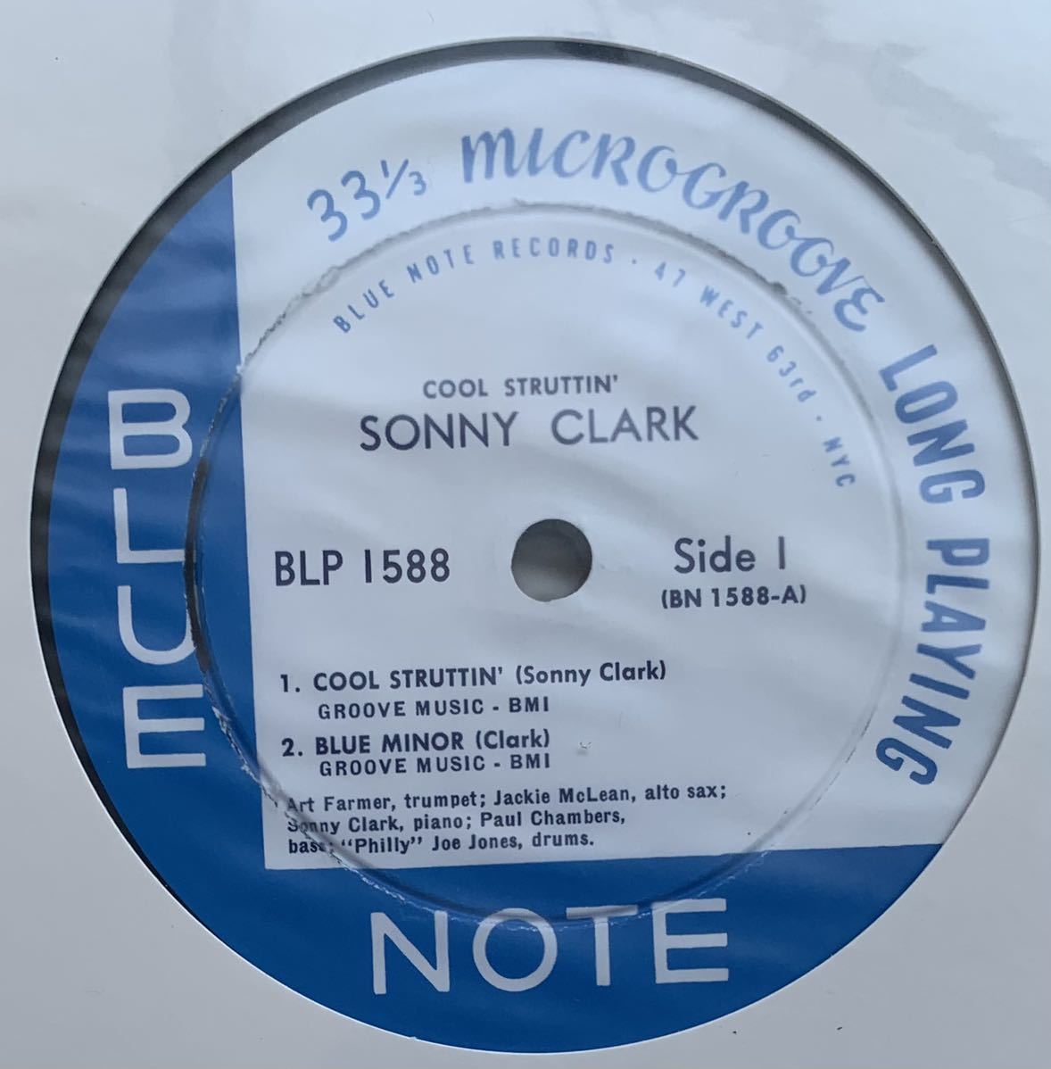 Sonny Clark Cool Struttin' BLP1588 BLUE NOTE ブルーノート プレミアム復刻 廃盤 高音質盤 重量盤 オーディオファイル 未開封！！_画像3