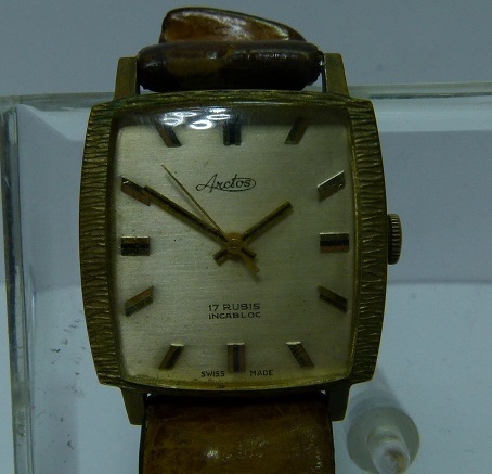 Arctos 17石　スイス製アンティーク腕時計 レターパックプラス可 0226M8r※