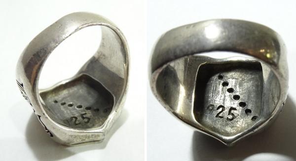  кольцо "college ring"?925 печать иметь кольцо 1 пункт letter pack почтовый сервис свет возможно 0913P3h