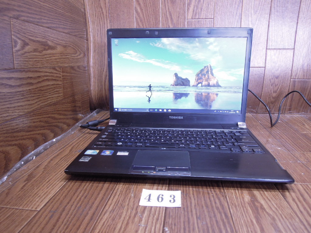 ☆463☆Windows10-64bit★Core i3★DVDRWマルチ搭載★無線LAN★東芝１3.3ｗ液晶モバイルノート★dynabook RX3_画像1