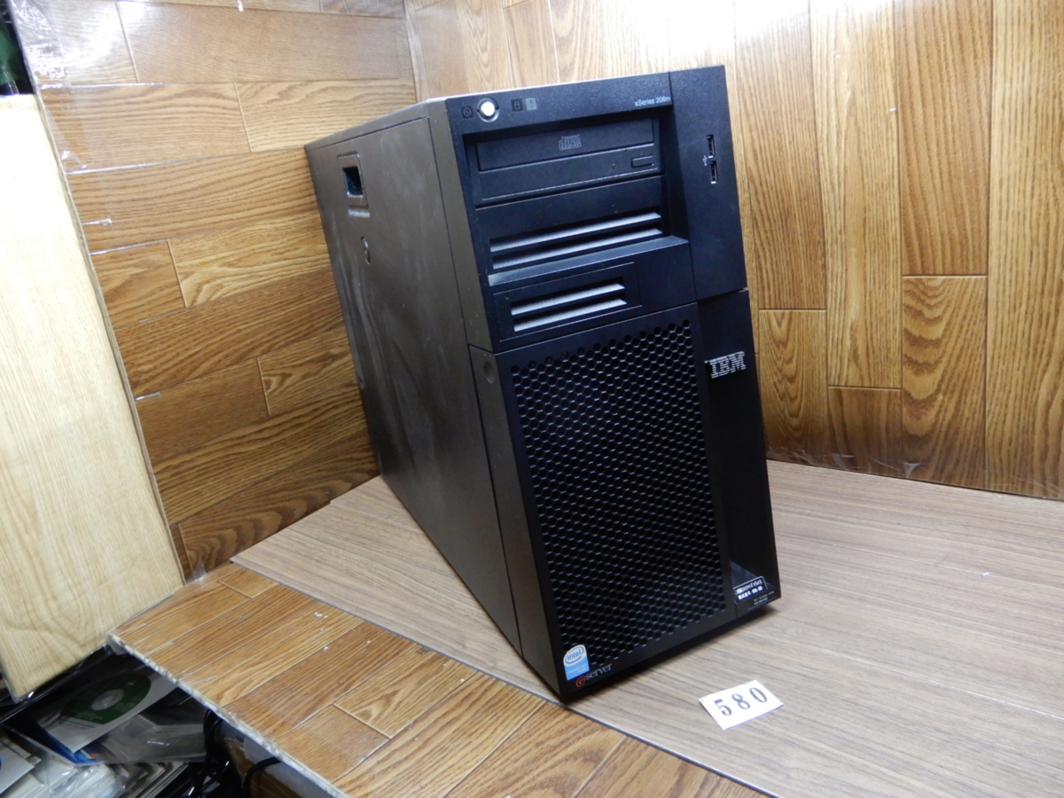 ☆580☆Pentium4-3G★80GB-HDD x2★メモリ1ＧＢ★IBM Xseries 206m MT-M8485-PCW ★タワ-型パソコン★ジャンク品_画像1