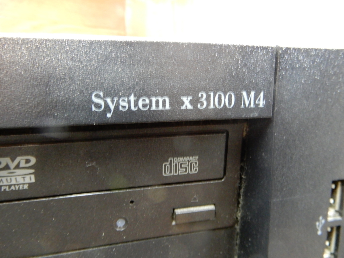 ☆930☆IBM Systemx3100 M4☆XEON E3-1220V2搭載☆SAS 300GBX3台 ☆930☆IBM Systemx3100 M4☆XEON E3-1220V2搭載☆SAS 300GBX3台