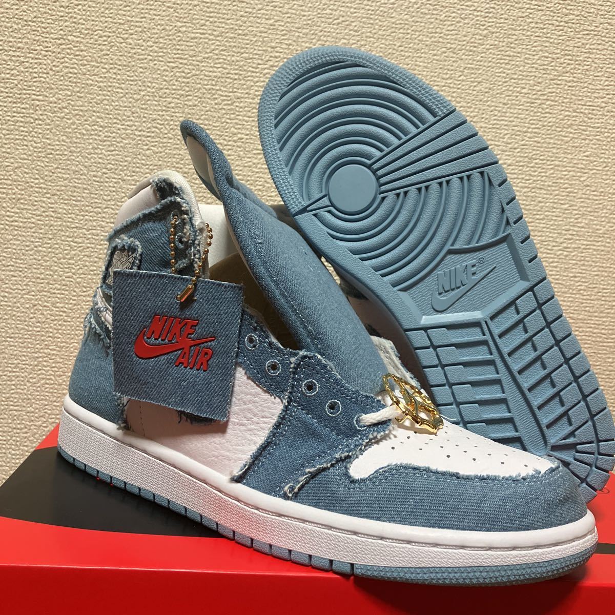 新品 未着用 WMNS NIKE AIR JORDAN 1 HIGH OG DENIM ナイキ エア