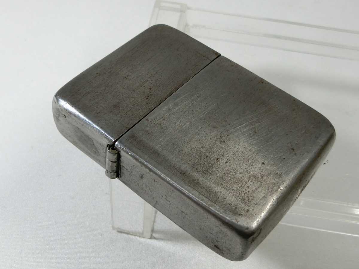 zippo ジッポライター/元ブラッククラックル 船底ボトム 3バレル